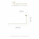 Perfil Ravena Champagne Brilho Alumínio Pintura Eletrostática Viscardi 0,3x1,2x300 - e71b004a-b4f8-480f-bec6-8d327c96a063