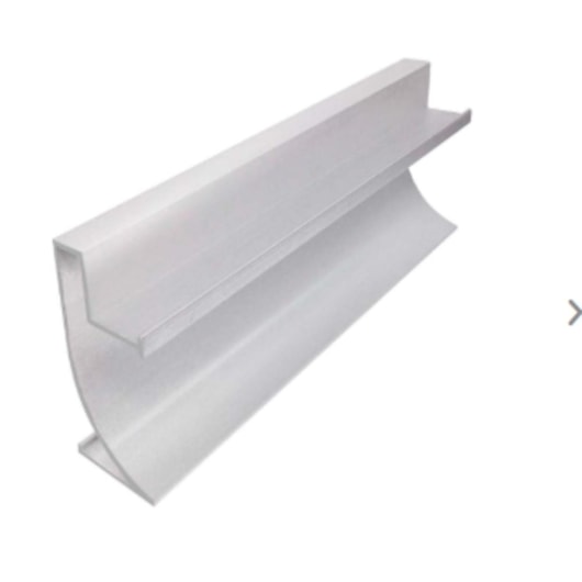 Perfil Rodapé Com Led Trio AL Blanc Mozaik 250cm - Imagem principal - af5b5ba4-f2e4-433f-b3b2-79b0248b370e