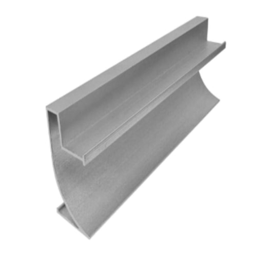Perfil Rodapé Com Led Trio AL Gray Matte Mozaik 250cm - Imagem principal - e440fa97-6eba-4ae3-9d19-aa69a21cfc2b