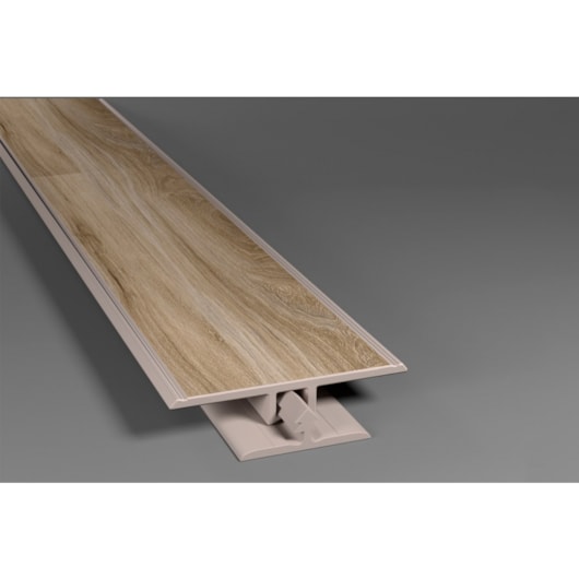 Perfil T Eucafloor Tecno Cor 7 37x1800mm - Imagem principal - 0455b19d-bbb3-4706-ad8e-64c51fed1019