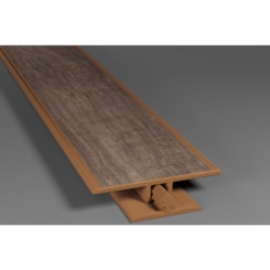 Perfil T Tecno 3,7x180cm Cor 27 Eucafloor