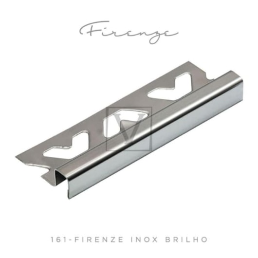 Perfil Viscardi Firenze Inox Brilho - Imagem principal - b3878348-7d0a-443d-9bbe-1d40b1628453