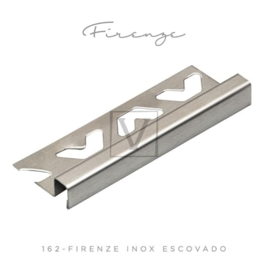 Perfil Viscardi Firenze Inox Escovado - Imagem principal - a39e6a23-34f5-4ed2-b251-4bb283643978