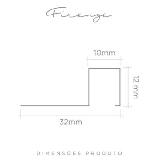 Perfil Viscardi Firenze Matte - Imagem principal - c6bd11a5-b065-4804-a79d-de87fc9bceca