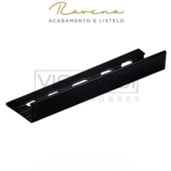 Perfil Viscardi Ravena Black Matte