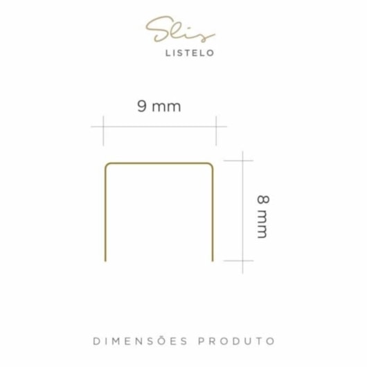 Perfil Viscardi Slis Red Gold - Imagem principal - 60cc1241-9e62-489f-acc3-161bb605adc0
