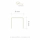 Perfil Viscardi Slis Red Gold - ee1c0c5e-394d-4bdd-a809-4f4717a1506e