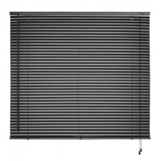 Persiana Horizontal Metal E Plástico Preto Atlas 160x130cm - Imagem principal - 9691952a-c6af-4bb3-a58b-6b294477ce86