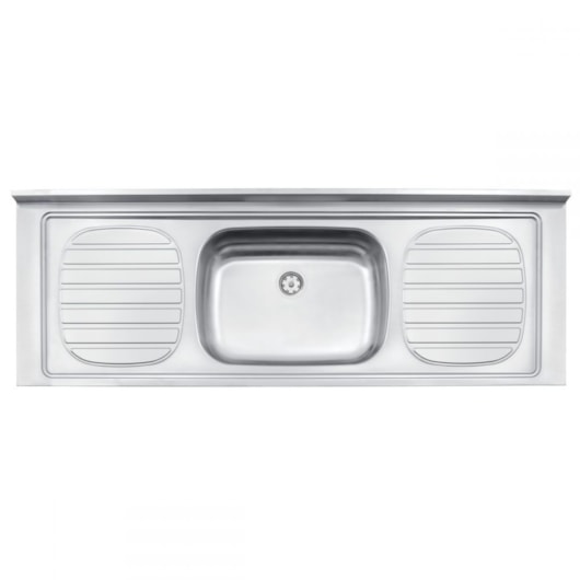 Pia De Apoio 160x55cm Aço Inox Tramontina - Imagem principal - afdcca37-cea7-488c-bd64-81cdb497d7f4