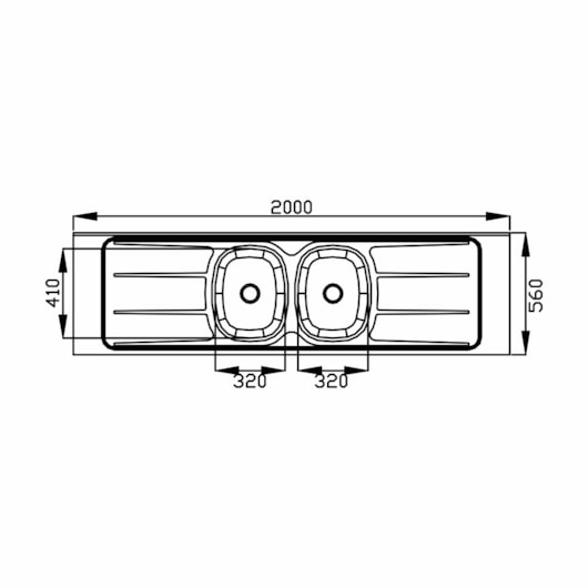 Pia Plus 30 Dupla Ghelplus 2m - Imagem principal - 5741c04b-066d-492f-a8dd-e650a560c2ef