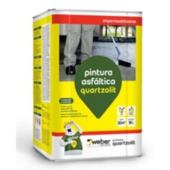 Pintura Asfáltica 18l Quartzolit Pintura Asfáltica 18l Quartzolit