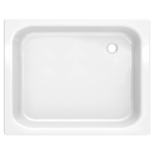Piso Box De Aço Esmaltado 80x80x7 Sem Válvula Europa Branco Celite - Imagem principal - 8a05a2cd-6f71-413b-853e-b38748b4d132