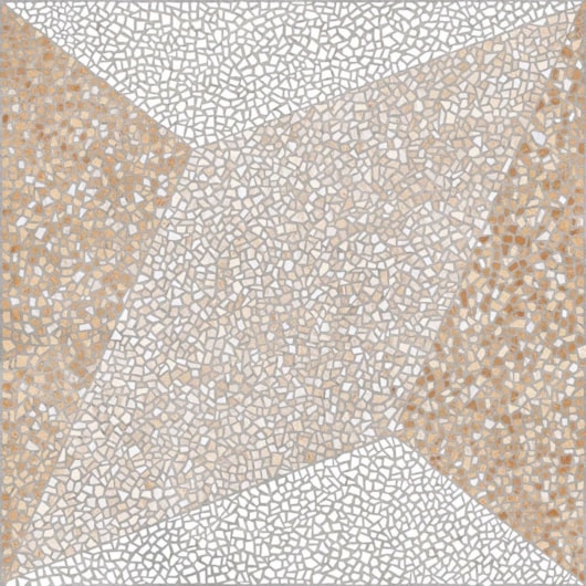 Piso Cerâmico 60x60cm Bold Geometric Mosaic Beige Granilhado Pei4 Embramaco - Imagem principal - adb4e94d-ab9e-42f8-9e46-136ed1f1d14e