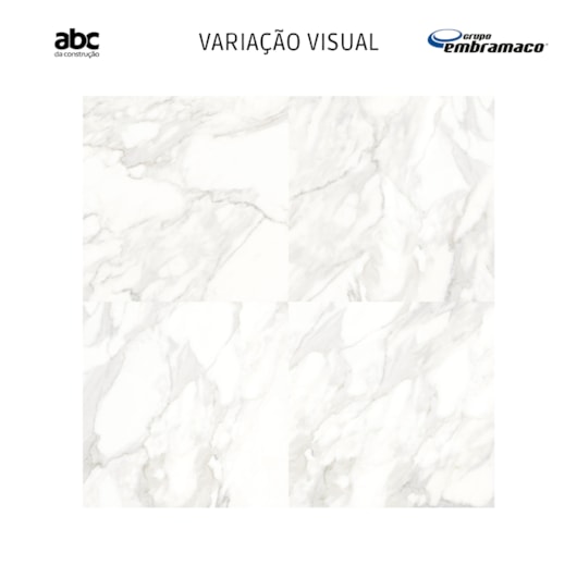 Piso Cerâmico Embramaco Calacata Beige Brilhante 60x60cm Mármore Retificado - Imagem principal - 004914e6-4d08-4890-8281-5029ed67e95a