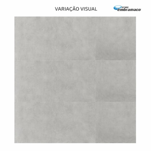Piso Cerâmico Embramaco Nevada Mate Acetinado 60X60 Retificado - Imagem principal - 94794b2f-fa37-489e-9156-c5cba7f908e0