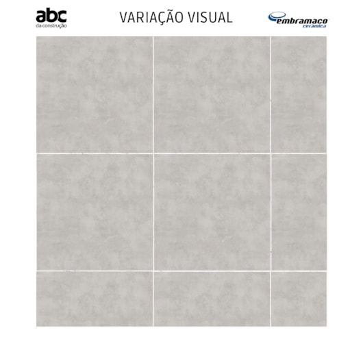 Piso Cerâmico Embramaco Nevada Mate Plus Rt76034 76x76cm Retificado - Imagem principal - ffde5a83-cc80-45eb-89d2-27f440708a16