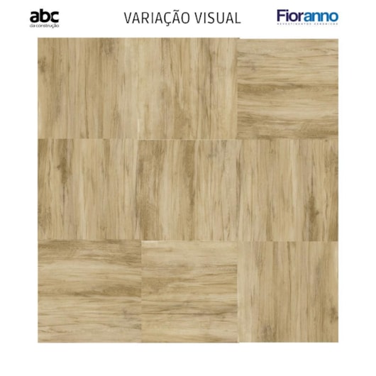 Piso Cerâmico Fioranno Pavia Plus Acetinado 61x61cm Retificado - Imagem principal - 8d4b36ec-3fc1-4e9e-80bf-05b6ae9bbca1
