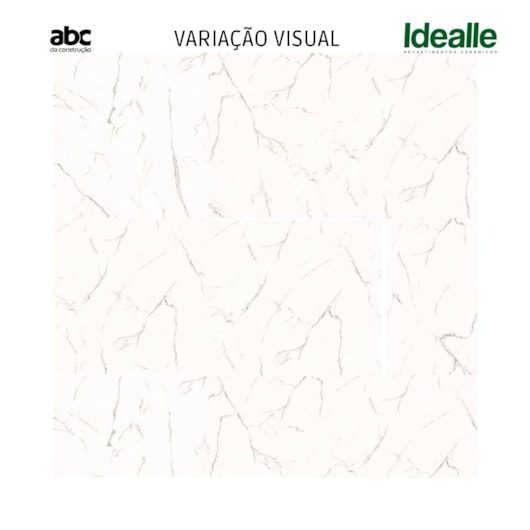 Piso Cerâmico Idealle Piazza Plus Hd 61x61cm Retificado - Imagem principal - b6e3b917-f29a-4c9a-a24a-05d096e99017