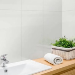 Piso Ceramico Incopisos Marmo Alaska Blanc Acetinado 39x75,5cm Retificado