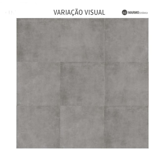 Piso Ceramico Marmocerâmica Concret Gray Acetinado 75,5x75,5cm Retificado - Imagem principal - 30abcc8f-09ae-4025-8ea4-0fb8c9c15d0c