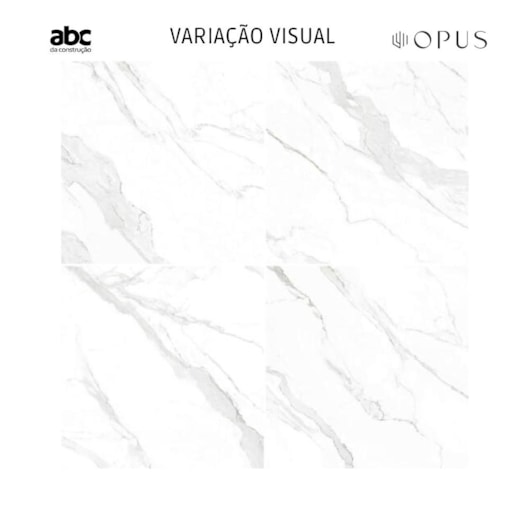 Piso Cerâmico Opus Mármore Polido 81x81cm Retificado - Imagem principal - 8acc3889-d6cb-4238-9071-39151efc348d