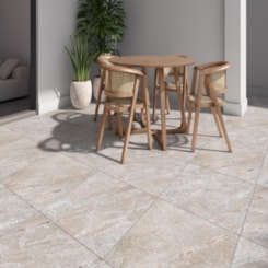 Piso Cerâmico Opus Stone Granilha 66x66cm Retificado