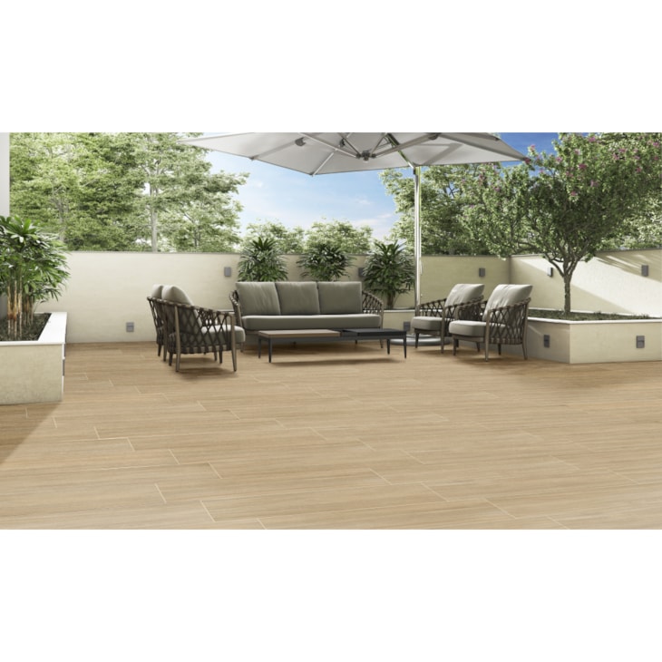 Piso Embramaco Bétula Satiny Supra Acetinado 21x123cm Retificado
