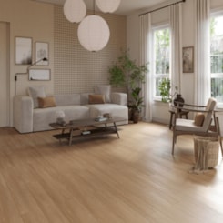 Piso Laminado Durafloor Nature 18,7x134cm Nagoya Super Click