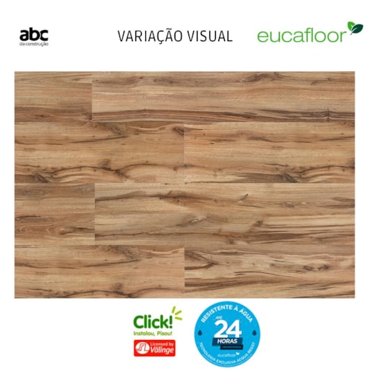 Piso Laminado Eucafloor Acqua New Evidence Carvalho Córdoba (R)(9)(10) 29,2X135,7cm - Imagem principal - 89f92123-1270-49ca-a1c0-2451021e5145