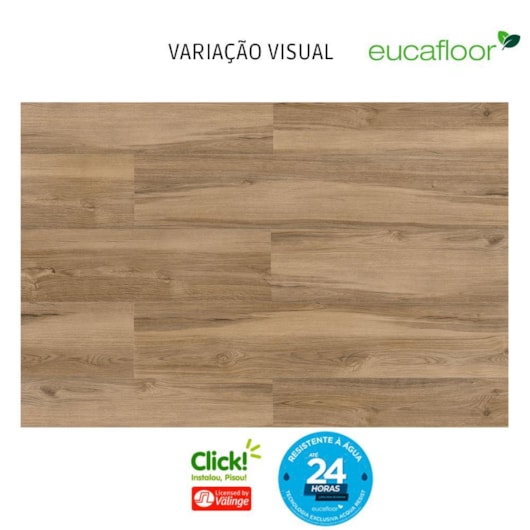 Piso Laminado Eucafloor Acqua Resist New Evidence Smart Oak (R)(7)(22) 29,2X135,7cm - Imagem principal - 945e94ec-d06b-432b-b9b2-b37fab3e76e0