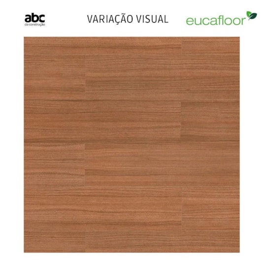 Piso Laminado Eucafloor Prime Click Nogueira Natural 21,7x135,7cm - Imagem principal - 2d0bb6be-ed72-4269-89ae-7954d3823ad4