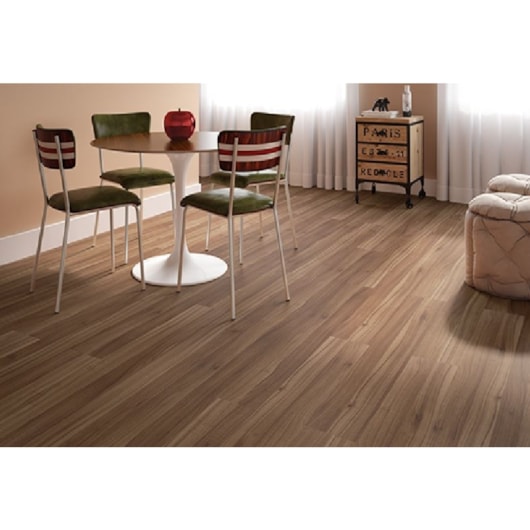 Piso Laminado New Way Nogueira Cadiz Durafloor 0,7X18,7X134Cm - Imagem principal - 89df6f69-9c11-40f2-92fd-95144d3d580c
