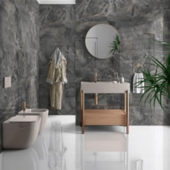 Piso Marmoceramica Artico Polido 56x113cm Retificado