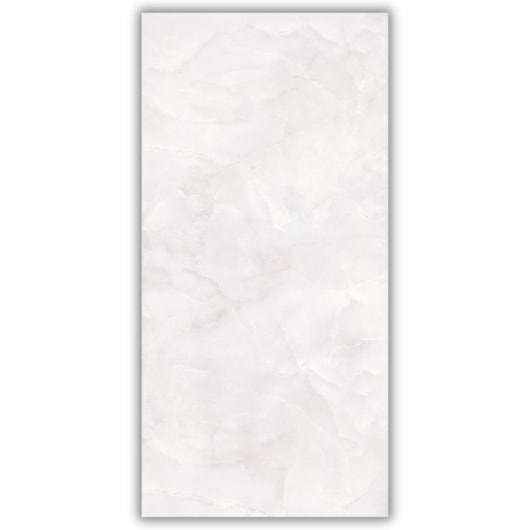 Piso Marmocerâmica Gran Onix Bianco Polido 56X113 Retificado - Imagem principal - 6cda8231-0da9-4f8c-9f0e-eb27955348f9