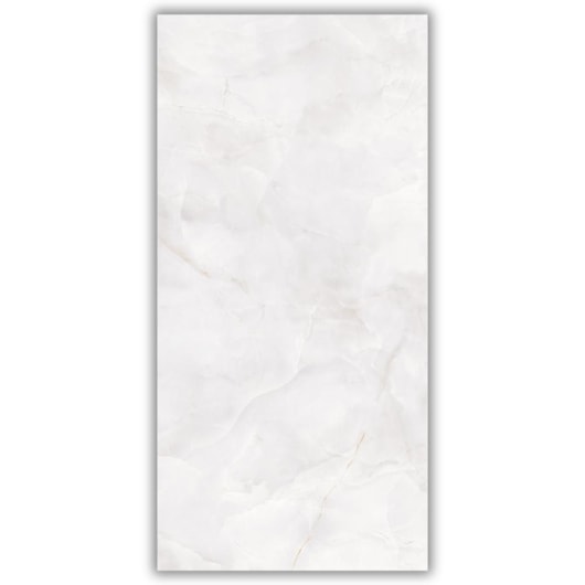Piso Marmocerâmica Gran Onix Bianco Polido 56X113 Retificado - Imagem principal - 0b66c42b-2624-4f5c-849b-6a92d1fd75f6