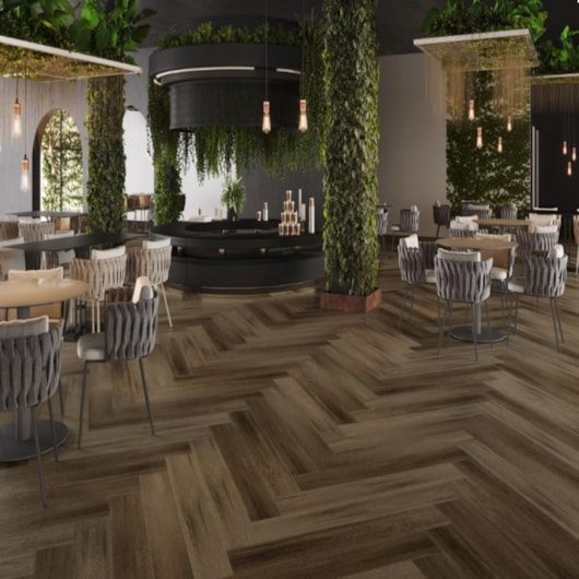 Piso Vinil Eliane Floor Click Savage Canela 18x122 Capa 0,5 - Imagem principal - 472e2d68-e695-4436-9406-f66cc82d6fc8