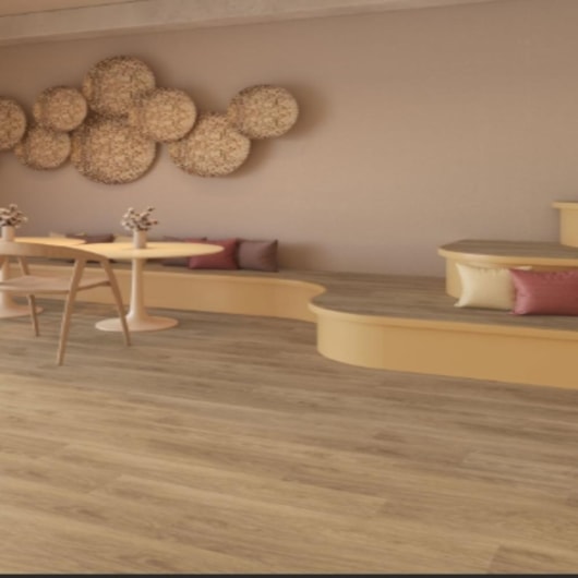 Piso Vinílico Eliane Floor Essenza Abruzzo Moka 17,8x122cm - Imagem principal - a0c9d983-877b-48b7-a8b3-4f59f3f52c7c