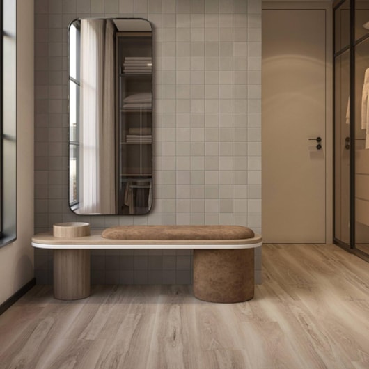 Piso Vinílico Eliane Floor Gaia Serenis Fendi Colado 22,8x122cm - Imagem principal - 689a0092-aa87-48bb-9aaa-77523433e738