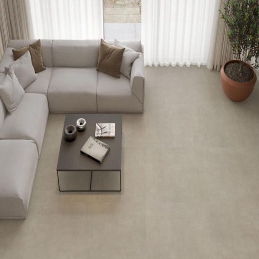 Piso Vinílico Eliane Floor Seoul Taupe 91,4x91,4cm - Imagem principal - 1291270f-4636-4f13-9fc0-93e011168396