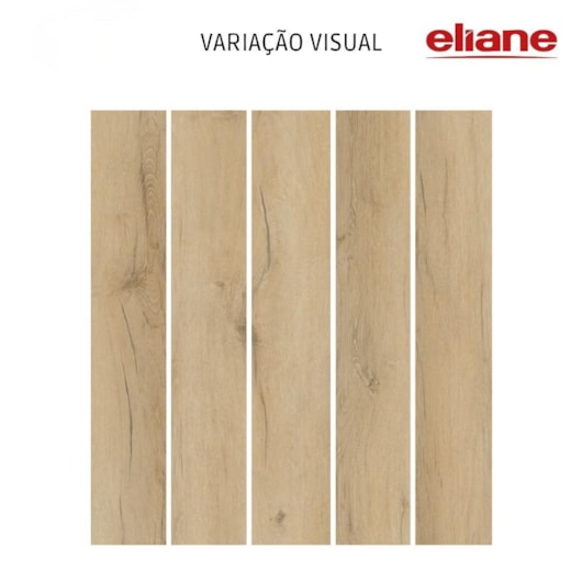 Piso Vinílico Eliane Floor Temps Noz Living 18x122cm Click - Imagem principal - ba51db0a-61c3-497e-9606-663ce7d92a20
