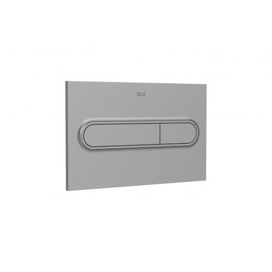 Placa De Acionamento Pl1 Lacquered Grey Roca 3/6L - Imagem principal - 7a2260af-2fc6-4b4f-b906-fe398ae8eb9f