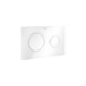 Placa De Acionamento Pl10 Roca Branco Roca 3/6L - 4b796c44-c66e-49a0-872c-f4e03710c4e8