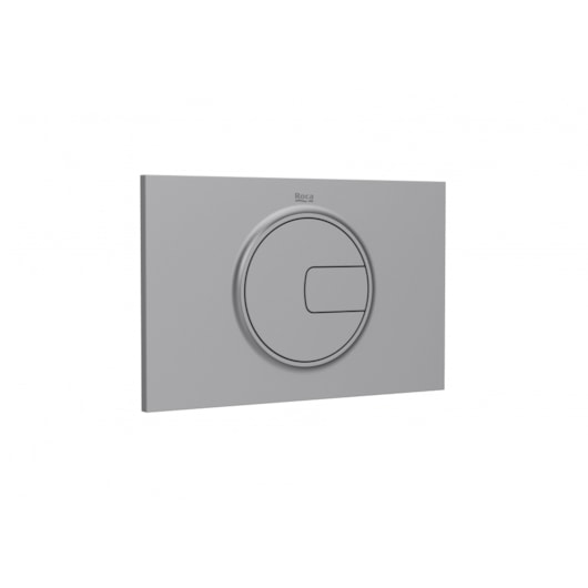 Placa De Acionamento Pl4 Lacquered Grey Roca 3/6L - Imagem principal - e6c20a88-ba94-46cb-aaf8-557e64a71f1e