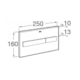 Placa De Acionamento Pl7 Branco Mate Roca 3/6L - db6fe420-10ec-4d04-a269-6de9a23a1941