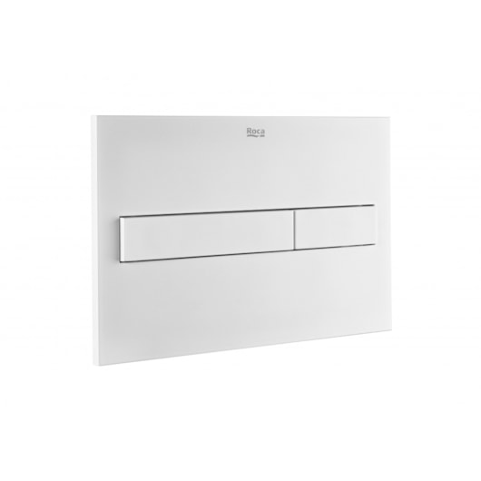 Placa De Acionamento Pl7 Branco Mate Roca 3/6L - Imagem principal - 70194262-c6de-48de-9929-c8e289584fd4