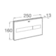 Placa De Acionamento Pl7 Branco Roca 3/6L - 8b77dc3f-c2a7-4618-877f-bf9e55b5ee69