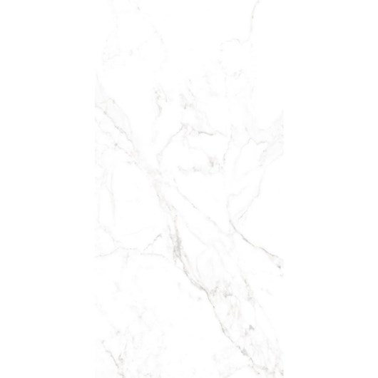 Porcelanato 58,4x117cm Retificado Carrara Polido Ceusa - Imagem principal - 3e5b9b10-af77-498d-965c-1026e1be529f