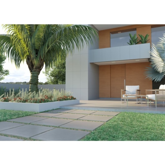 Porcelanato 60x120cm Retificado Matéria Grafite Natural Eliane - Imagem principal - 2be69b7d-d454-4b04-ba91-99265409158d