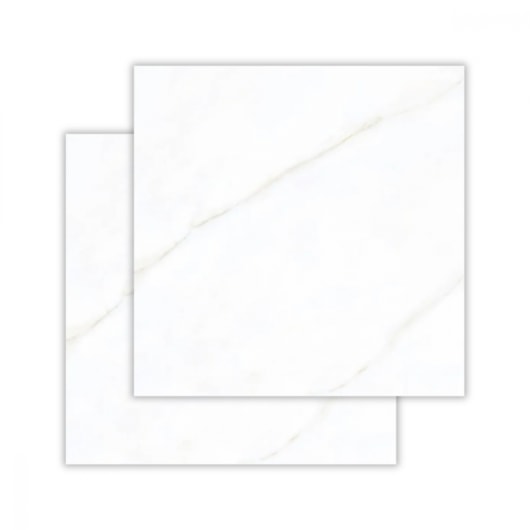 Porcelanato Aramis White Cetim Retificado Incesa 120x120cm - Imagem principal - f1c2a0eb-838f-424b-b75d-50fe40f41457