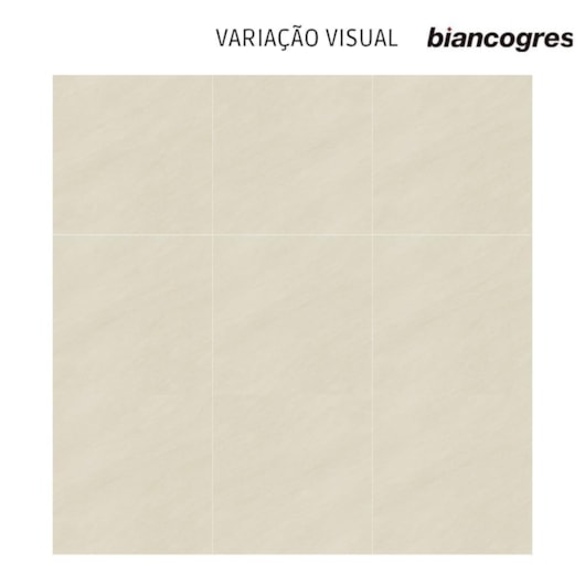 Porcelanato Biancogres Arezzo Beige Acetinado 120x120cm Retificado - Imagem principal - 4537ab1d-0f41-4889-9b15-d963ab67173e